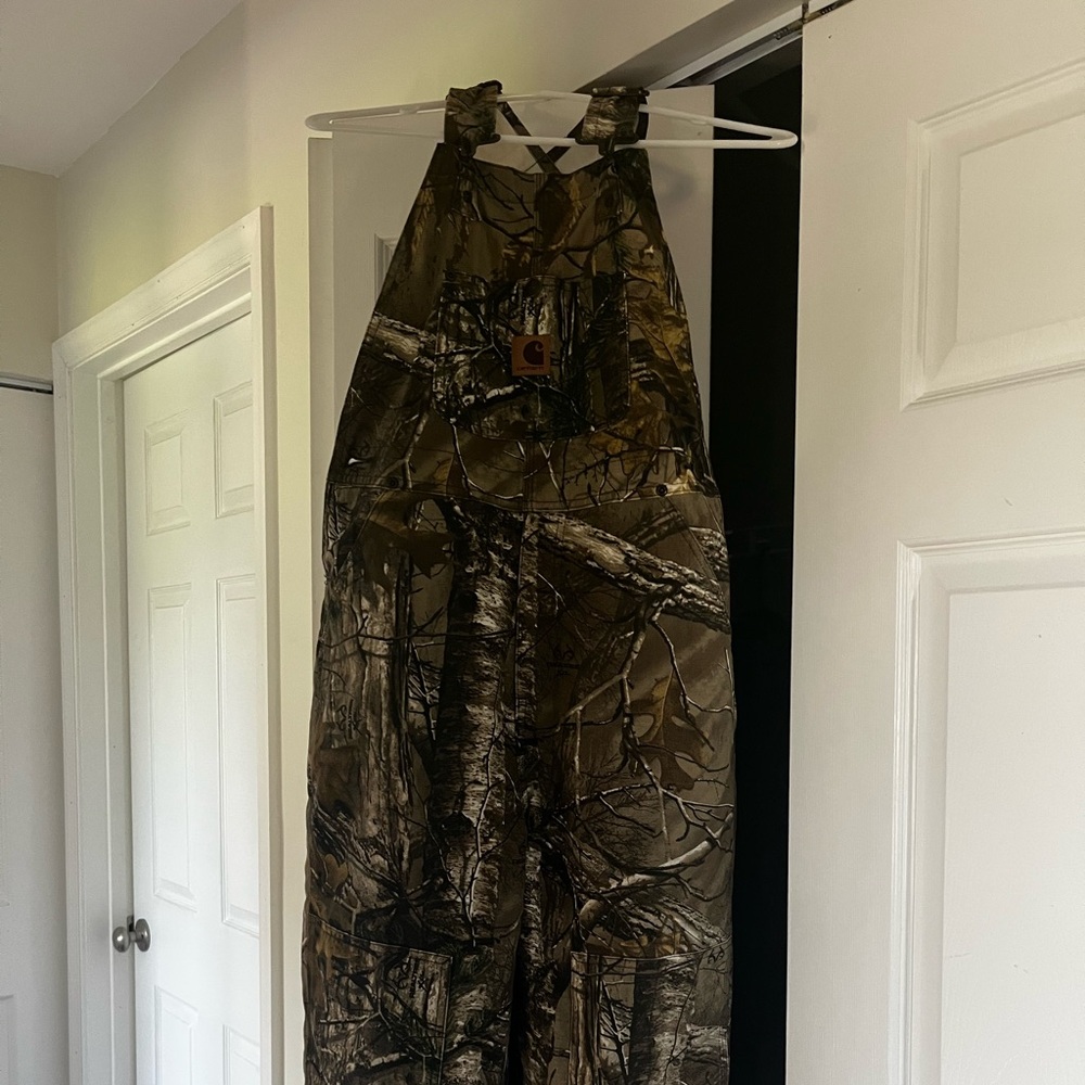 Kids size 12 Carhartt winter bibs